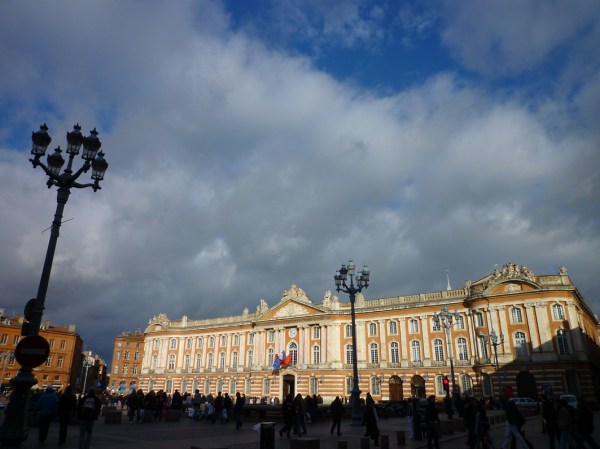 Toulouse, place du Capitole, 30 janvier 2010