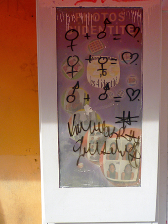 Photomaton à Toulouse, janvier 2010