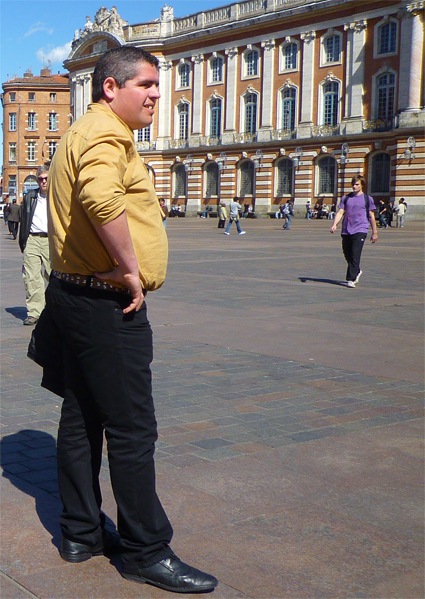 Toulouse, Place du Capitole, 26 mars 2010