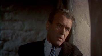 James Stewart dans « Vertigo » d'Alfred Hitchcock