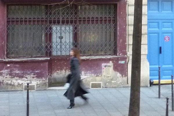 Paris, rue des Francs-Bourgeois (4e arrondissement), 22 octobre 2010