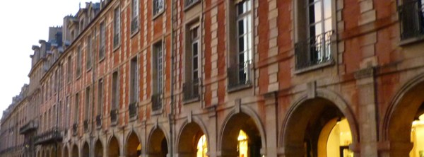 Paris, place des Vosges (3e arrondissement), 22 octobre 2010