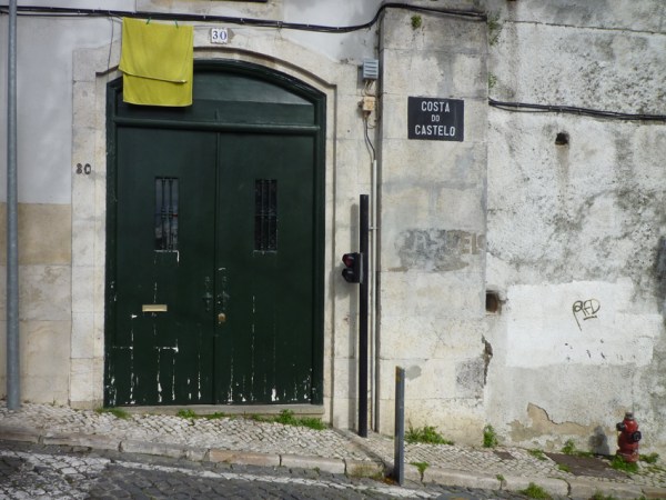 Lisbonne (Portugal), Costa do Castelo, 13 mars 2011