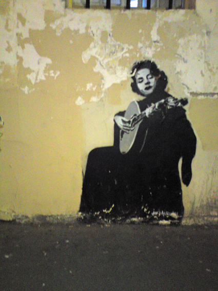 Jef Aérosol. Amália, rue de l'Arbalète, Paris