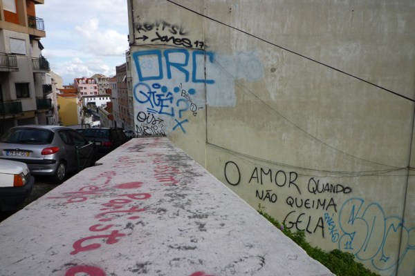 Lisbonne, calçada do Monte, 13 mars 2011