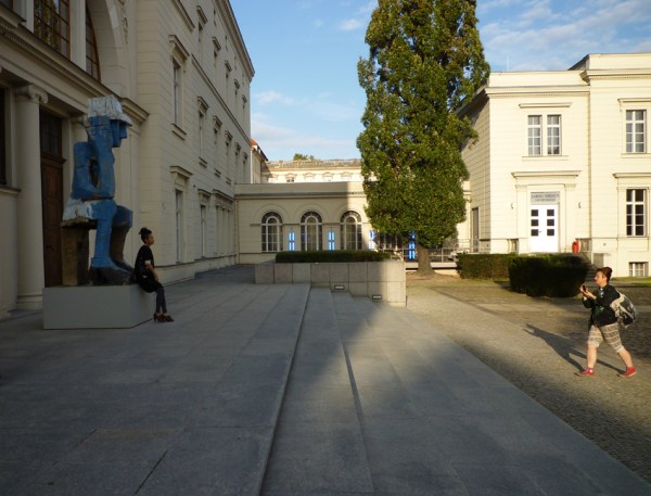 Berlin (Allemagne). Ancienne gare de Hambourg (musée d'art contemporain), 23 septembre 2011