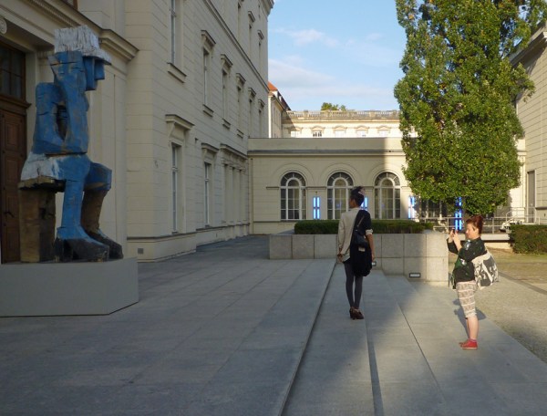 Berlin (Allemagne). Ancienne gare de Hambourg (musée d'art contemporain), 23 septembre 2011