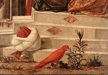 Vittore Carpaccio (1460?-1526?). Il battesimo dei seleniti (1502 ou 1503), détail. Venezia, San Giorgio agli Schiavoni 