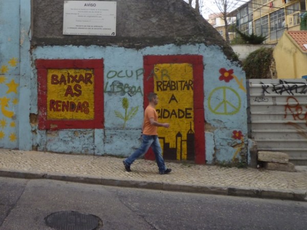 Lisbonne (Portugal), rua de São Bento, 14 mars 2012