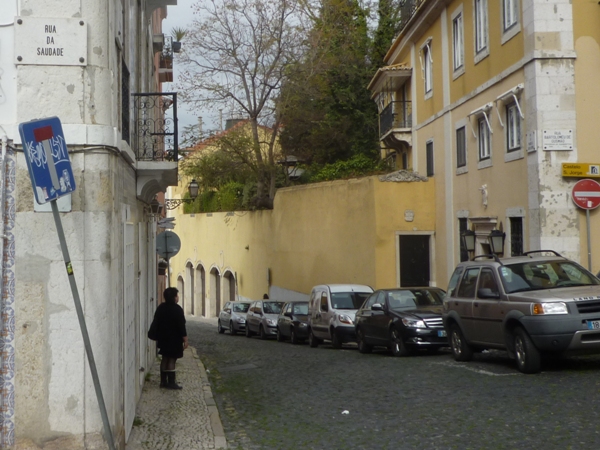 Lisbonne (Portugal), rua da Saudade, 17 mars 2012