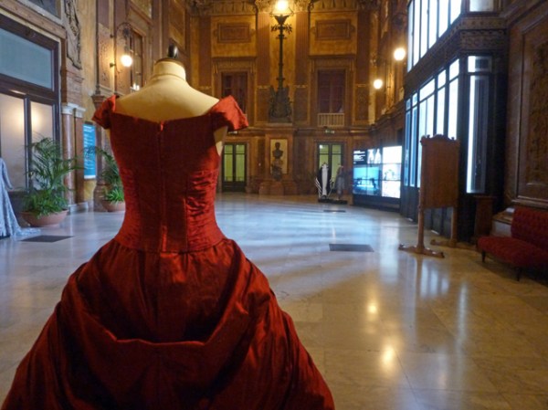 Palerme (Sicile). Foyer du Teatro Massimo, l'opéra de Palerme. 9 mai 2012