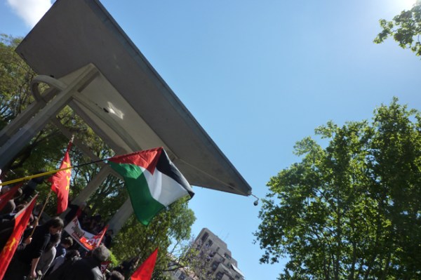 Montpellier, l'Esplanade, 1er mai 2012