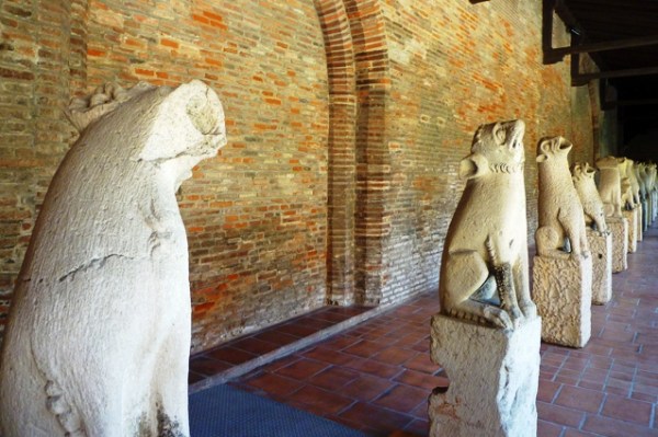 Toulouse, musée des Augustins. Gargouilles provenant de l'église de l'ancien couvent des Cordeliers