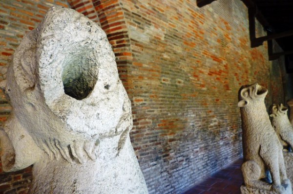Toulouse, musée des Augustins. Gargouilles provenant de l'église de l'ancien couvent des Cordeliers