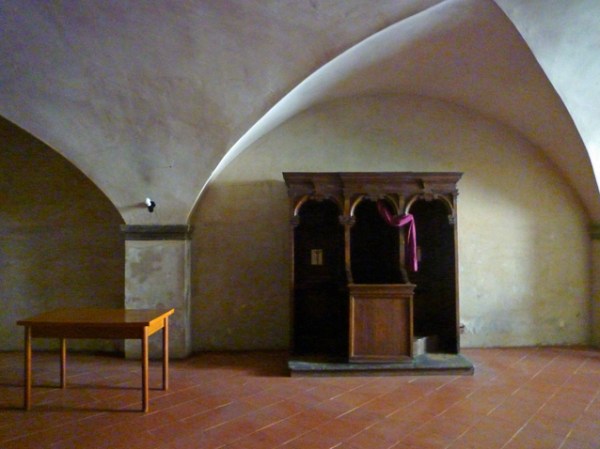 Città di Castello (Ombrie, Italie), Duomo, crypte. 15 juillet 2012