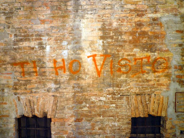 « Ti ho visto ». Urbino (Marches, Italie), 18 juillet 2012