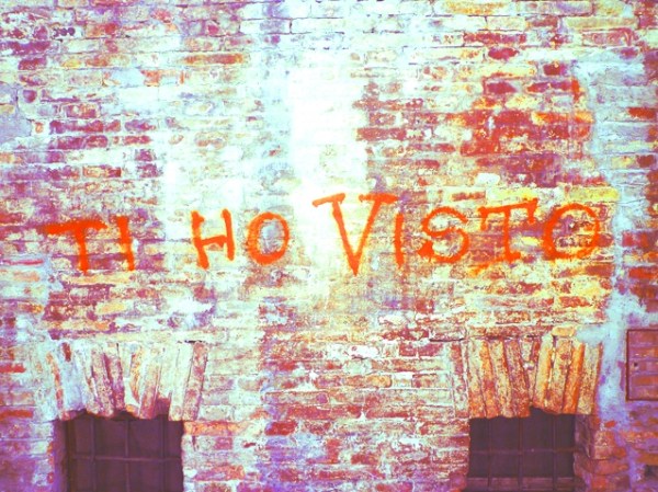 « Ti ho visto ». Urbino (Marches, Italie), 18 juillet 2012