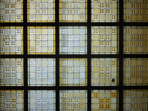 Gare de Metz (Moselle, France). Verrière. 20 août 2012