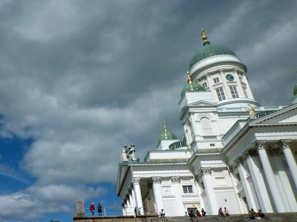 Cathédrale luthérienne, Helsinki (Finlande), 11 août 2012