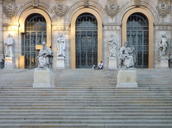 Bibliothèque nationale d'Espagne, Madrid (Espagne), 21 septembre 2012