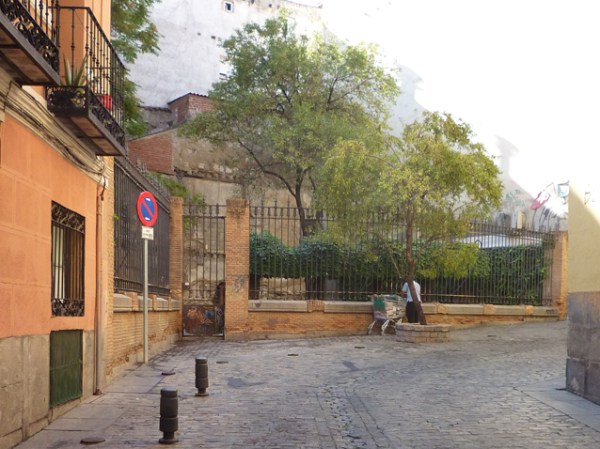 Madrid (Espagne), Calle del Almendro, 22 septembre 2012