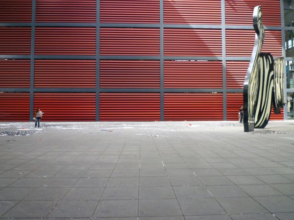 Musée Reina Sofía, Madrid (Espagne). Bâtiment Jean Nouvel, 22 septembre 2012