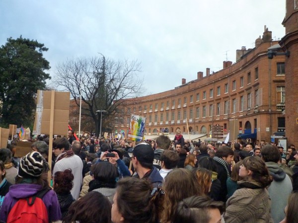 Manifestation en faveur du mariage pour tous, Toulouse, 16 décembre 2012