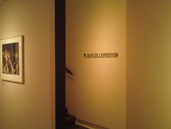 Exposition Adieu la Suisse !, Montpellier, Pavillon populaire. 8 décembre 2012.