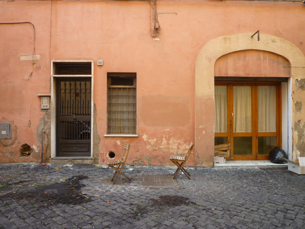 Rome (Italie), via Baccina, 24 décembre 2012