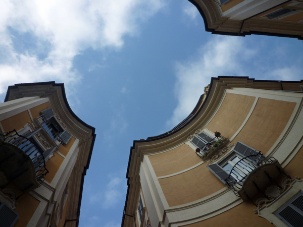 Rome (Italie), piazza di Sant Ignazio, 24 décembre 2012