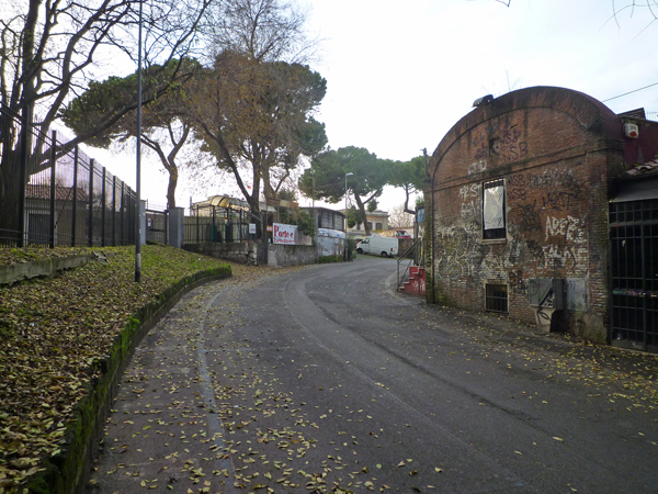 Rome (Italie), quartier du Testaccio, 25 décembre 2012