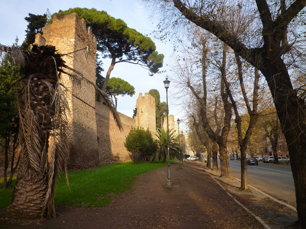 Rome (Italie), via del Campo Boario, 25 décembre 2012