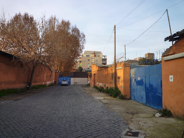 Rome (Italie), quartier du Testaccio, 25 décembre 2012
