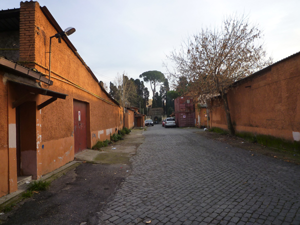 Rome (Italie), quartier du Testaccio, 25 décembre 2012