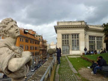 Rome (Italie), Villa Aldobrandini, 26 décembre 2012