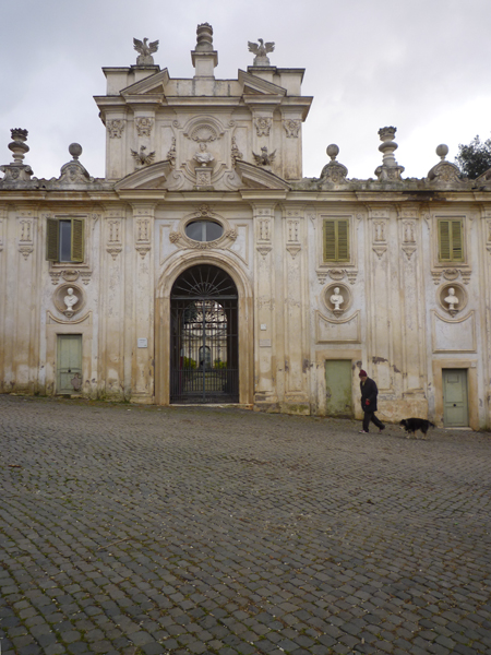 Rome (Italie). Villa Borghese, 27 décembre 2012