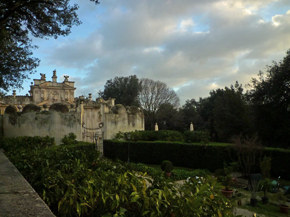 Villa Borghese, Rome (Italie), 27 décembre 2012