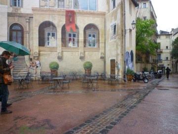 Montpellier, place Saint-Roch, 6 avril 2013