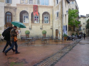 Montpellier, place Saint-Roch, 6 avril 2013