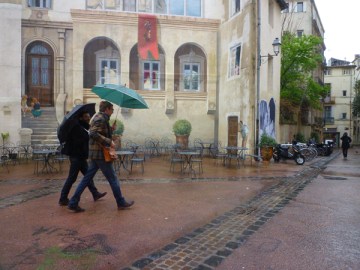 Montpellier, place Saint-Roch, 6 avril 2013