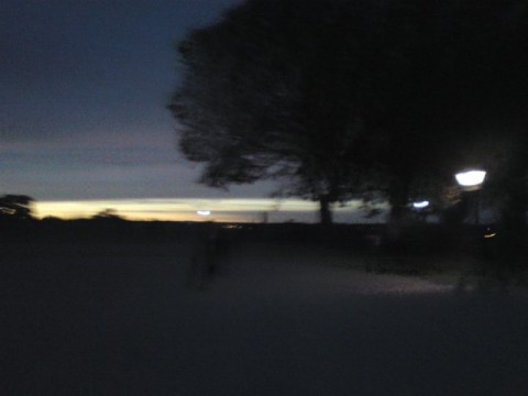 Montpellier (France), esplanade du Peyrou, 27 octobre 2013