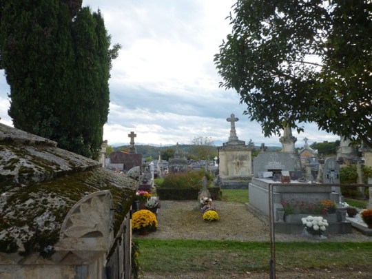 Cimetière de Blajan (Haute-Garonne, France), 2 novembre 2013