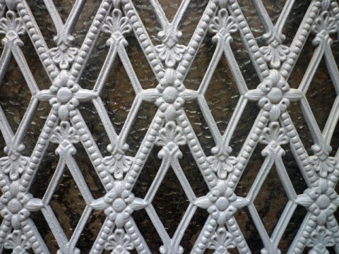 Détail d'une porte, Toulouse (France), 29 mars 2014