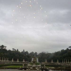 Jardin de Boboli, depuis le Palazzo Pitti, Florence (Toscane, Italie) | Giardino di Boboli, dal Palazzo Pitti, Firenze (Toscana, Italia), 27 décembre 2014