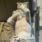 Toulouse (France). Cathédrale Saint-Étienne. Atlante de la chaire à prêcher