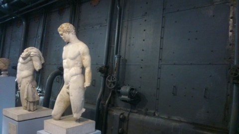 Rome (Italie), Centrale Montemartini, 1er avril 2015