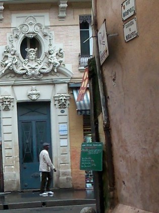 Toulouse (France), rue Gambetta, 12 février 2016