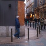 Toulouse (France), place de la Bourse, 27 février 2016
