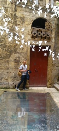 Montpellier (France), Hôtel de la Petite Loge, 18 juin 2016 (Installation IN N' OVER, Maxime Derrouch , Typhaine Le Goff et Emeline Marty, Festival des architectures vives 2016)