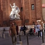 Toulouse (Occitanie, France), rue Boulbonne, 22 avril 2017